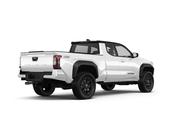 Toyota Tacoma - Back view Toyota Tacoma - Back view